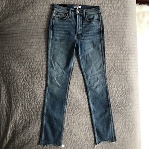 RE/DONE Double Needle Long Jeans